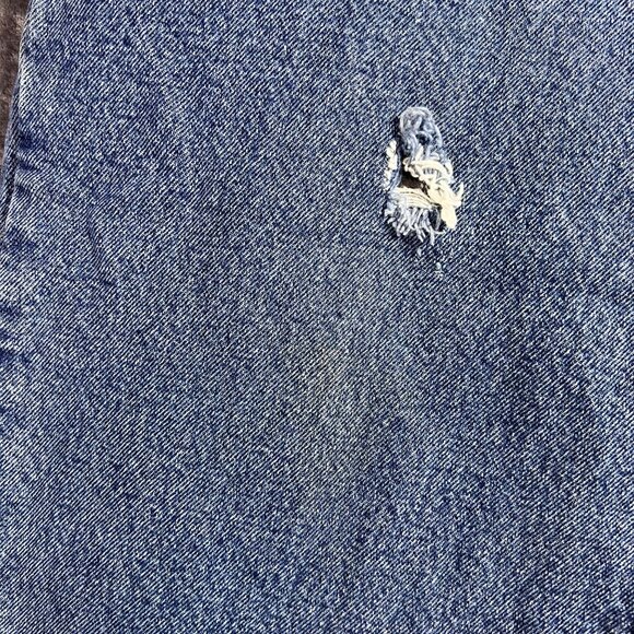 Carhartt Men's Relaxed Fit Flannel-Lined Jeans 40x30 Blue Denim AS IS Work Jeans - Picture 5 of 13